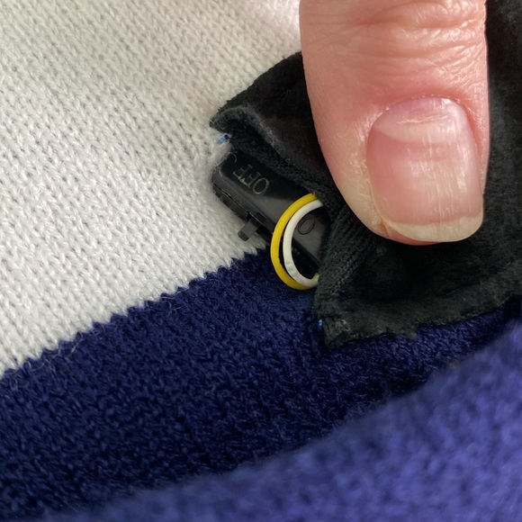 Blue Christmas Snowman Light Up Knit Beanie - Picture 8 of 13